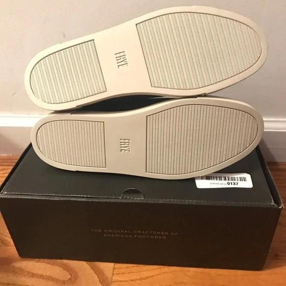 Frye Olive Green High Top Boot Sneakers, Sz 8 - Picture 3 of 8